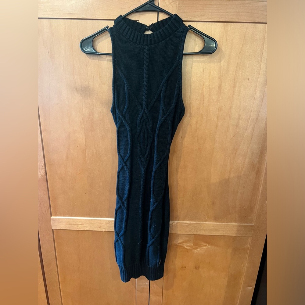 Guess mock neck knit dress